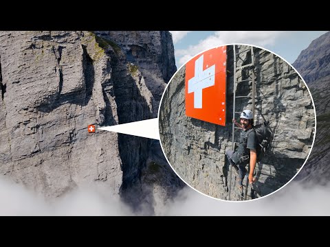 Ich habe den längsten Klettersteig der Schweiz ausprobiert