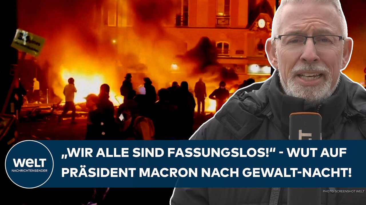 FRANKREICH IM AUSNAHMEZUSTAND: "Bilder vermitteln massiven Kontrollverlust" - Proteste eskalieren!