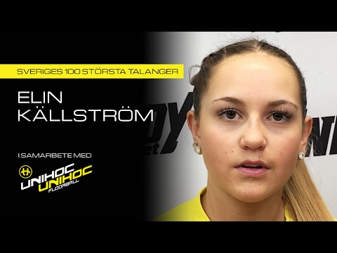 Elin Källström, Nykvarns IF - Sveriges 100 största talanger