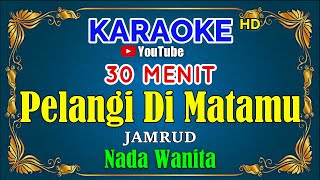 Download lagu PELANGI DI MATAMU - Jamrud [ KARAOKE HD ] Nada Wanita mp3