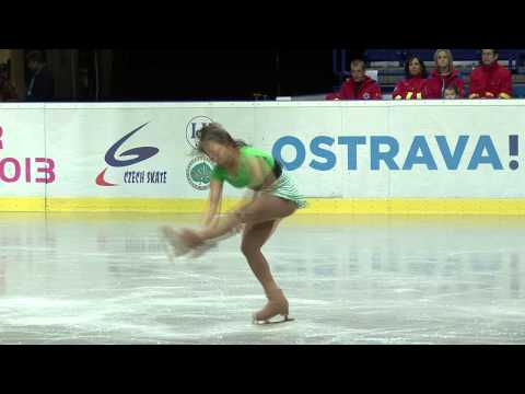 7 Minami HANASHIRO (GER) - ISU JGP Czech Skate 2013 Junior Ladies Free Skating
