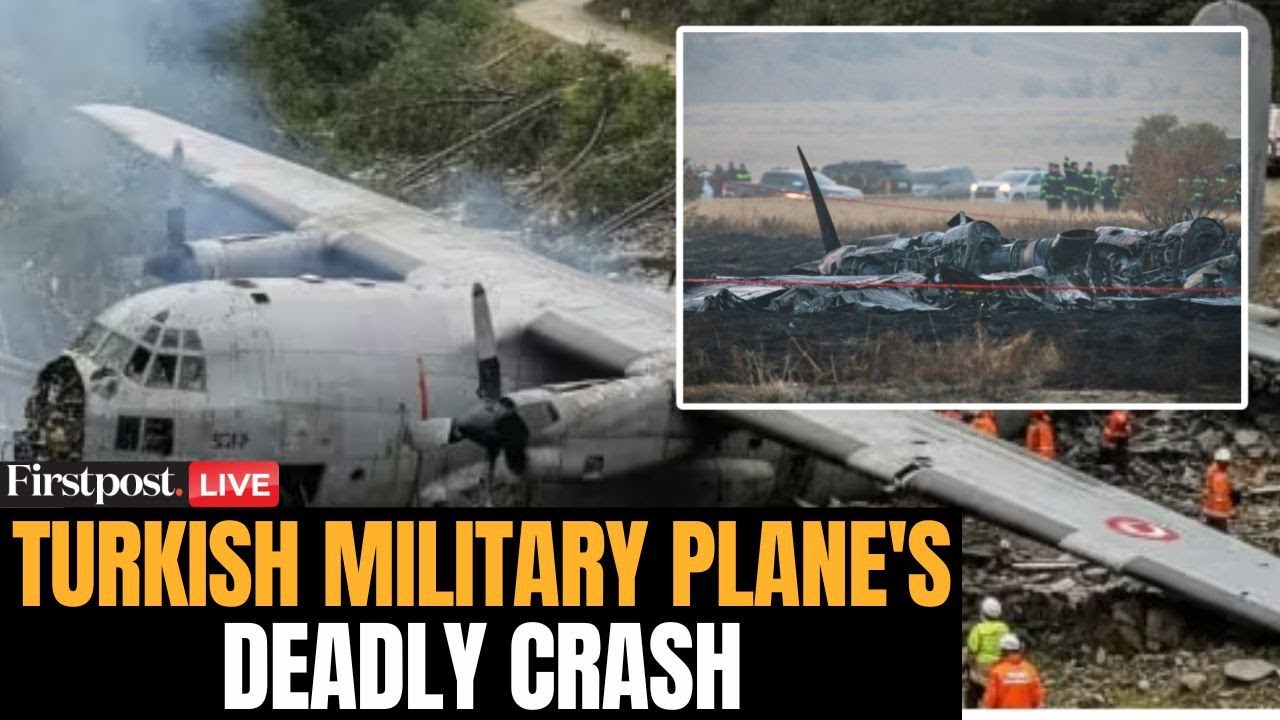 Turkey Plane Crash LIVE: Military Plane C-130 Crashes in Georgia, All 20 Passengers Killed | N18G