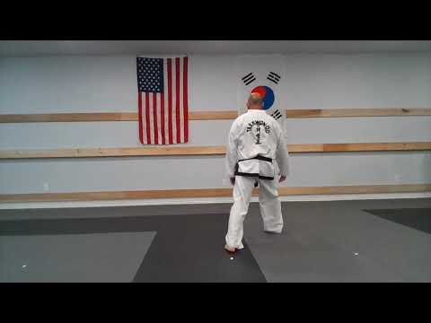 four direction punch footwork