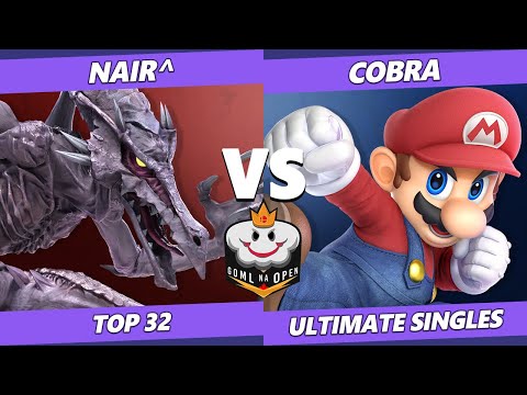 GOML NA Open MX SSBU - Nair^ (Ridley) Vs. Cobra (Mario) Ultimate Top 32