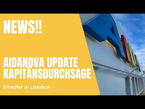 AIDAnova Corona-Fälle - Die Fakten aus Lissabon - Kapitänsdurchsage -  AIDAprima Geschenk