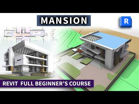 Revit Architecture 2026 Full Beginner Course – Luxury Residence BIM Tutorial Step by Step