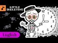 Little Skeletons Countdown To Midnight Day Of The Dead Halloween Song For Kids Canticos