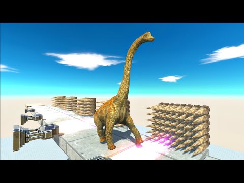 Each level of jet traps and spikes await - Animal Revolt Battle Simulator