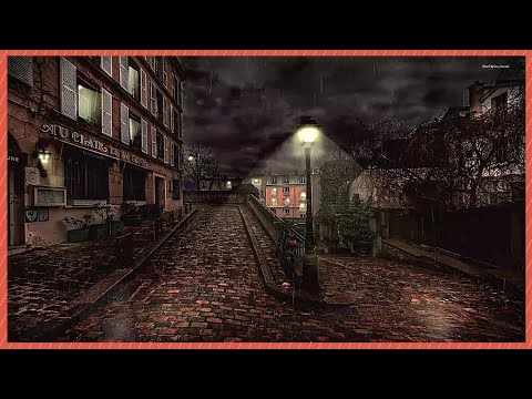 LLUVIA Relajante en la Calle de Adoquines☔ Lluvia BINAURAL🎧10 HS sin truenos| Cozy Relax