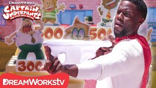 Underwear Target Practice ft. Kevin Hart | CAPTAIN UNDERPANTS Red Carpet
