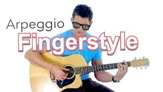 Finger-style Guitar Lesson 5 - Arpeggio Finger Picking Pattern