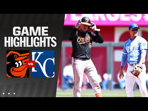 Orioles vs. Royals Game Highlights (4/21/24) | MLB Highlights