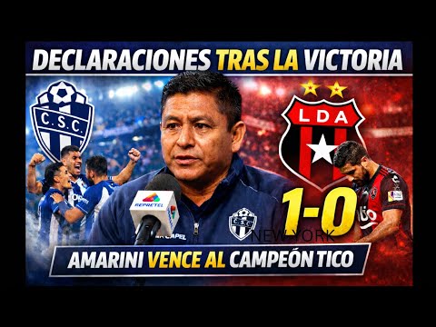 AMARINI VILLATORO GANA Y FREDY SONTAY DA LA CARA EN CONFERENCIA