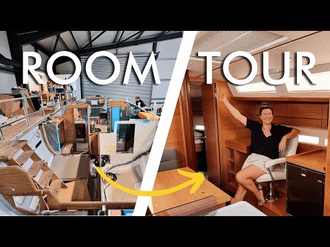 Willkommen an Bord: Die erste ROOMTOUR auf der neuen Insieme - unserem Traumboot ⛵️