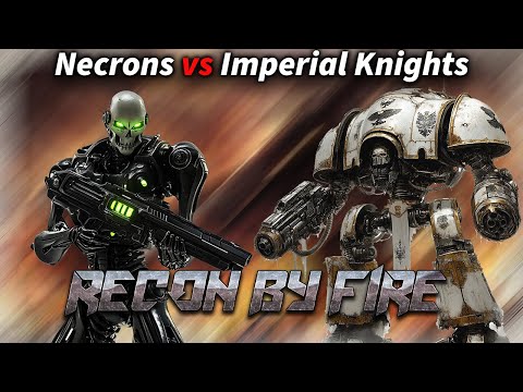 Necrons vs Imperial Knights RBF17 warhammer 40k battle report