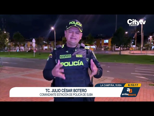¡Dejaron un local sin llantas! Capturan a dos hombres por robar 33 neumáticos en Suba 