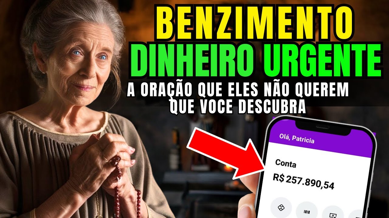 BENZIMENTO PARA DINHEIRO RÁPIDO E LIVRAMENTO DE DÍVIDAS | VEJA O MILAGRE FINANCEIRO ACONTECER!