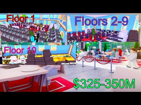 Redacted's INSANE 325-350m Per Hour LEADERBOARD LAYOUT! Roblox My Restaurant