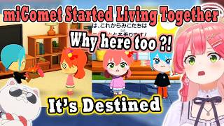 Miko Can’t Escape the Destiny of Living with Suisei Even on Her Own Island in Tomodachi Life