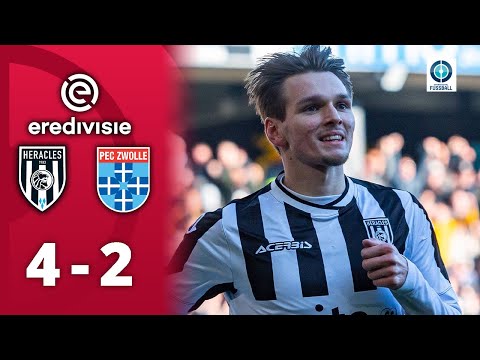 Spektakel in Almelo! Heracles gewinnt Achterbahnfahrt | Heracles Almelo - PEC Zwolle
