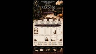2026 Digital Reading Journal & Ultimate Book Tracker
