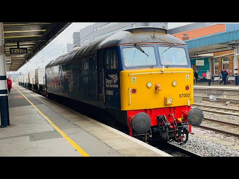 DRS 57002 At Doncaster From Carlisle Kingmoor Sdg(Drs) To Doncaster Robert Rds Shed