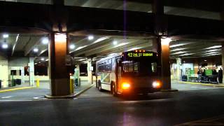 preview picture of video 'Liberty Lines Transit: Neoplan AN-460A #543 W42 leaving New Rochelle Transit Center!'