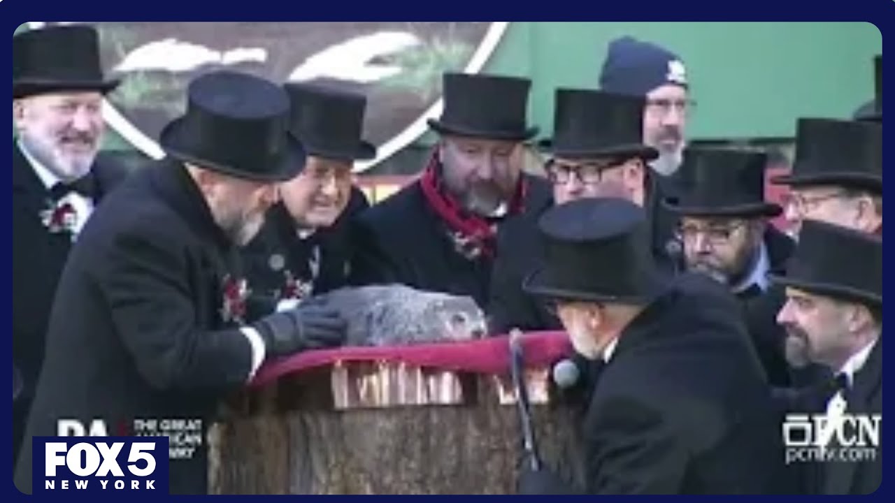 Phil's 2025 Groundhog Day prediction: Full video
