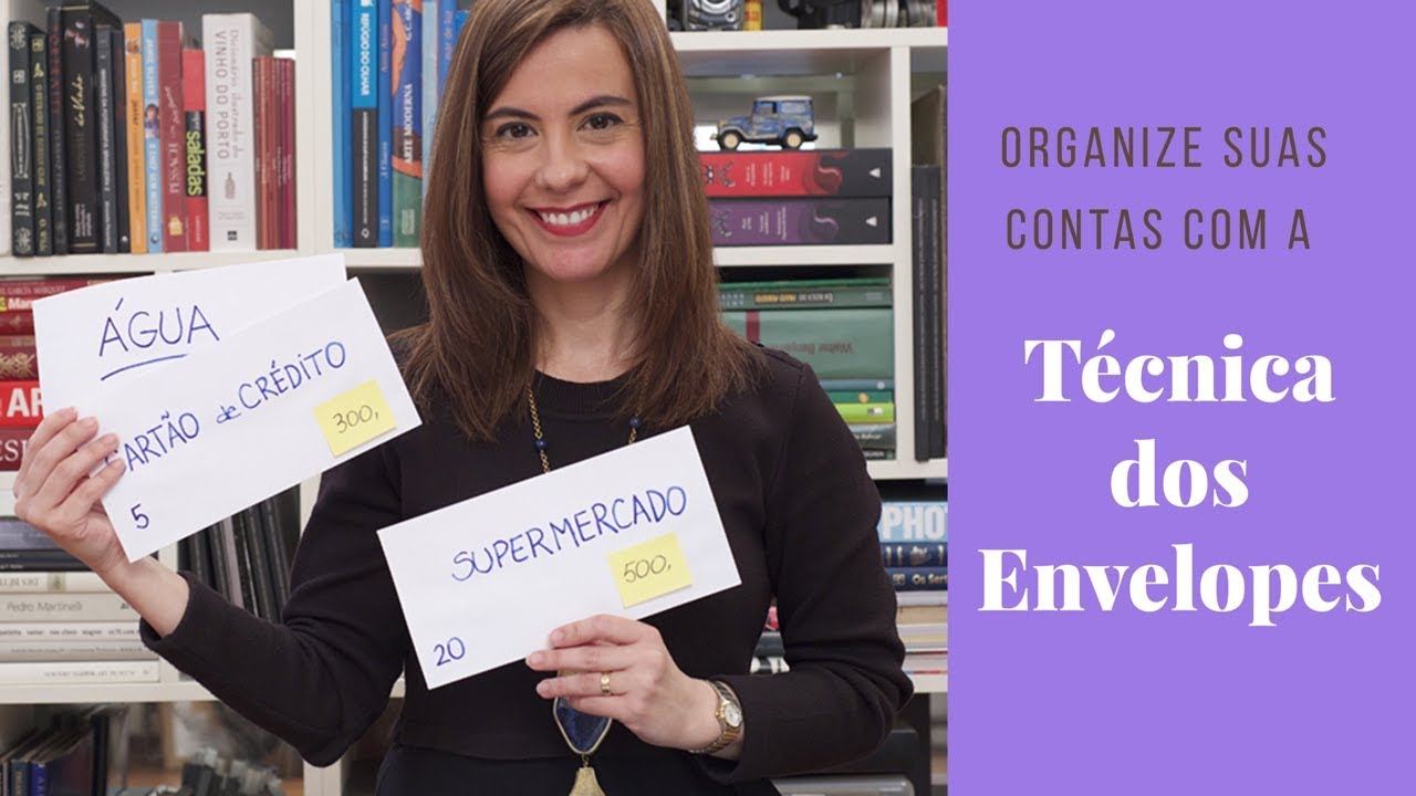 Organize as contas com a TÉCNICA dos ENVELOPES