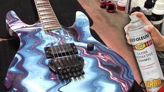 Turbo Can Clear Coat On A Guitar!