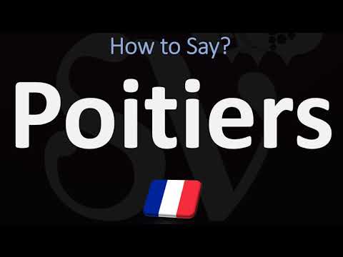 How to Pronounce Poitiers? (CORRECTLY)