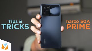 Realme Narzo 50A Prime Top features, Tips &amp; Tricks!