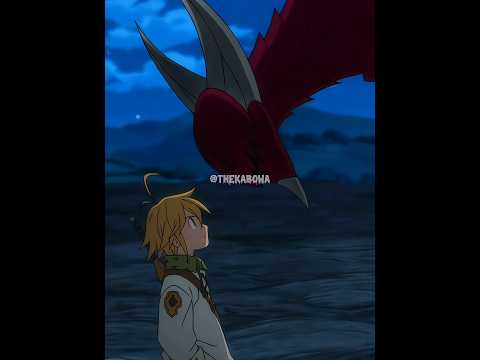 🔴 "Meliodas DESTROZA a Galand y desafía a su propio hermano" 🔥 #edit #anime #meliodas #epic #shorts