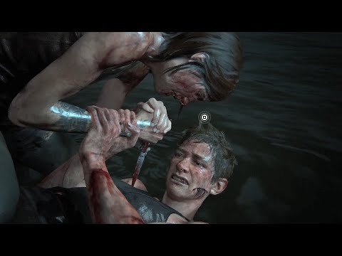 Final Battle - Ellie found Abby | The Last Of Us Part II - Santa Barbara - The Beach