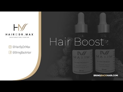 How To Use Dr. Max's Hair Boost