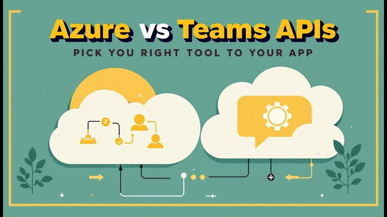 Azure Communication Services or Teams APIs? Choose Wrong, Pay Later