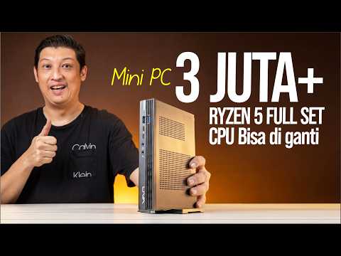 MINI PC bisa upgrade prosesor 5600GT  _  Ecs Liva