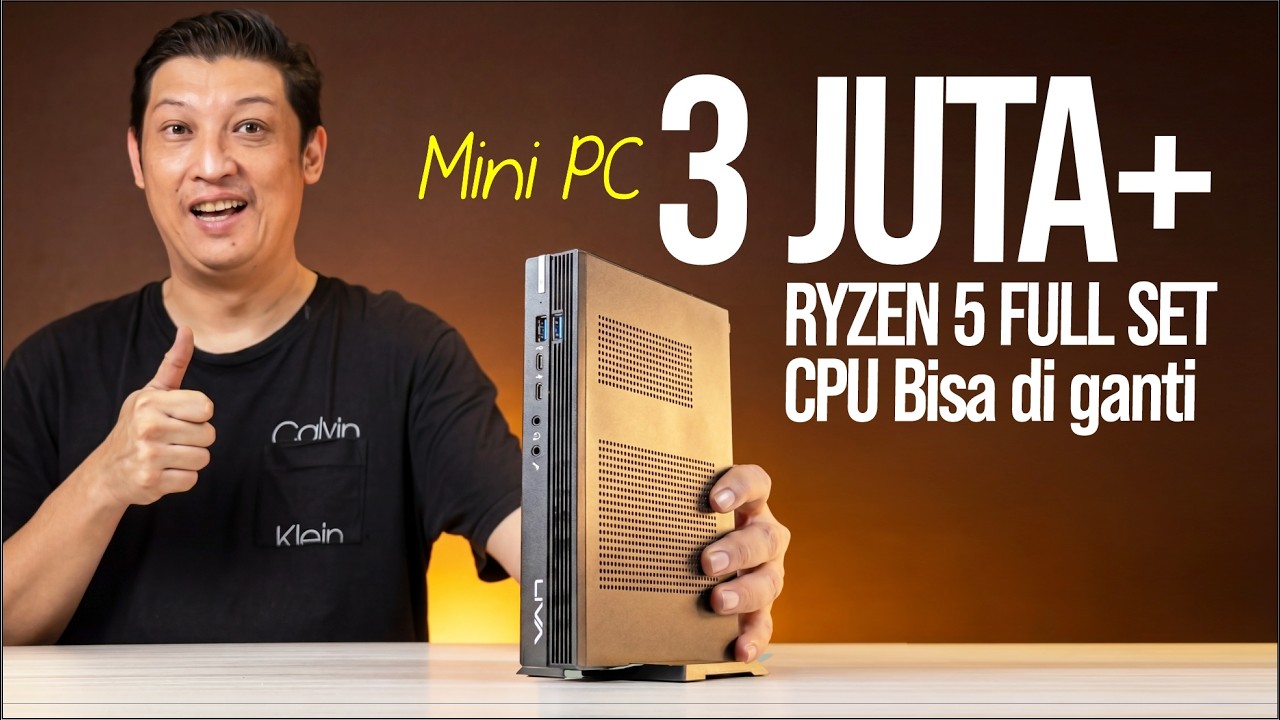 MINI PC bisa upgrade prosesor 5600GT  _  Ecs Liva
