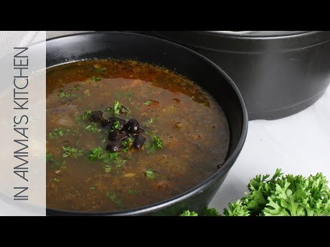 How to make Black Bean Soup from scratch