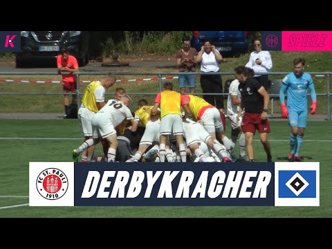 Justin Seven schießt den FC St. Pauli ins Pokalfinale! FC St.Pauli U19 - Hamburger SV U19