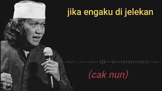 Download lagu Story WA jika engkau dihina|  cak nun mp3