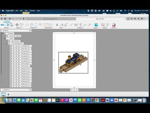 Fusion 360 Create a Parts List