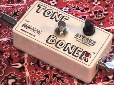 Big Knob Pedals TONE BONER boost overdrive guitar effects pedal demo