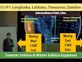 G1 P1 Longitudes Latitudes Timezones Dateline