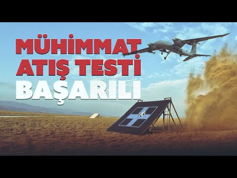 Bayraktar AKINCI'nın mühimmat atış testi başarılı