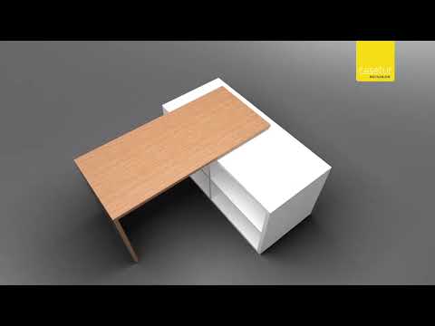 Mécanisme Hynge - Swivel Top pour plan de travail rotatif avec pieds Hynge