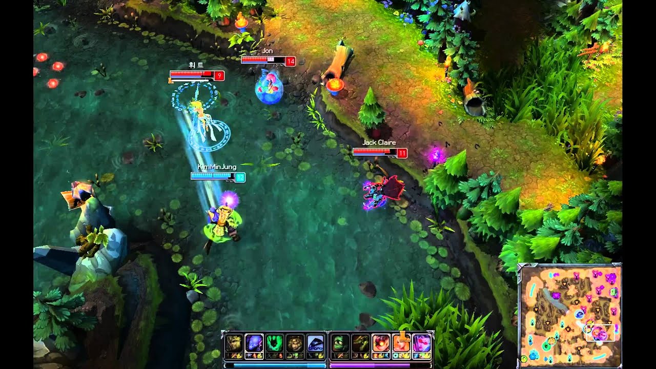 Liên Minh Huyền Thoại: 1 pha cò quay khủng khiếp trên cạn và dưới nước :v