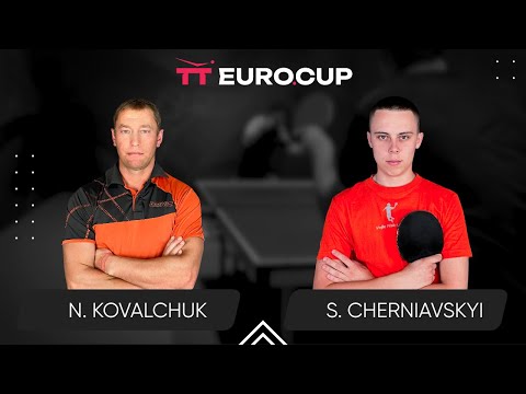 13:40 Nazarii Kovalchuk - Serhii Cherniavskyi 18.01.2024 TT Euro.Cup Ukraine Star. TABLE 3
