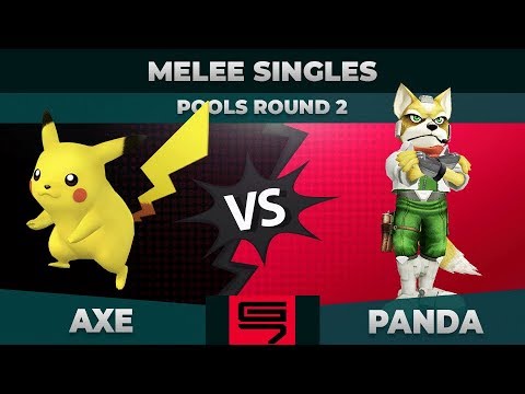 Axe vs Panda - Melee Singles: Pools R2 Winners Semifinal - Genesis 7 | Pikachu vs Fox