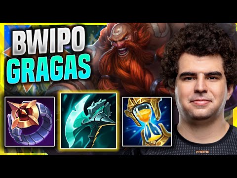 BWIPO THE NEW JUNGLE OF FNC INSANE! - FNC Bwipo Plays Gragas JUNGLE vs Taliyah! | Season 11